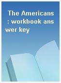 The Americans  : workbook answer key