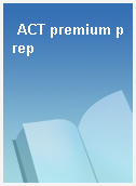 ACT premium prep