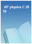 AP physics C 2018