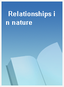 Relationships in nature
