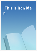 This is Iron Man