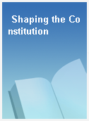 Shaping the Constitution