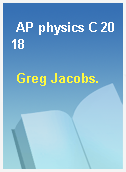 AP physics C 2018