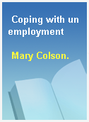 Coping with unemployment