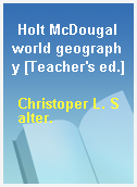 Holt McDougal world geography [Teacher