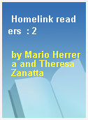 Homelink readers  : 2