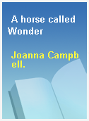 A horse called Wonder