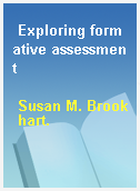 Exploring formative assessment
