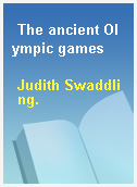 The ancient Olympic games