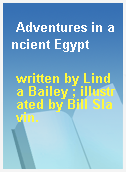 Adventures in ancient Egypt