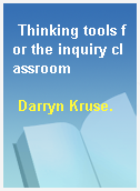 Thinking tools for the inquiry classroom