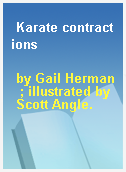 Karate contractions