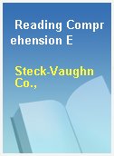 Reading Comprehension E