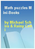 Math puzzles Mini-Books