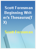 Scott Foresman Beginning Writer