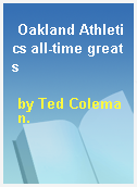 Oakland Athletics all-time greats