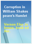 Corruption in William Shakespeare