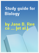 Study guide for Biology