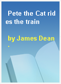 Pete the Cat rides the train