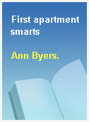 First apartment smarts