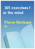 365 exercises for the mind