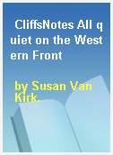 CliffsNotes All quiet on the Western Front