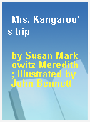 Mrs. Kangaroo