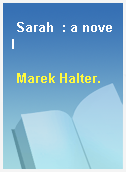 Sarah  : a novel