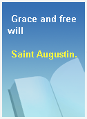 Grace and free will
