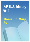 AP U.S. history 2019
