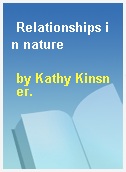 Relationships in nature