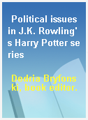 Political issues in J.K. Rowling