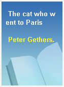 The cat who went to Paris