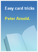 Easy card tricks