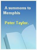 A summons to Memphis