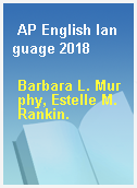 AP English language 2018