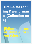 Drama for reading & performance[Collection one]
