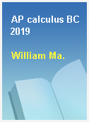AP calculus BC 2019