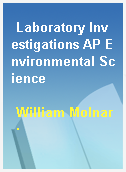 Laboratory Investigations AP Environmental Science