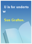 U is for undertow
