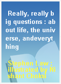Really, really big questions : about life, the universe, andeverything