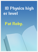 IB Physics higher level