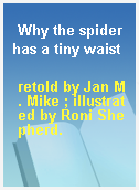 Why the spider has a tiny waist