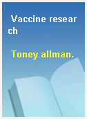 Vaccine research