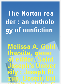 The Norton reader : an anthology of nonfiction