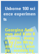 Usborne 100 science experiments