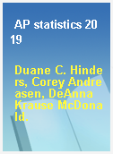 AP statistics 2019