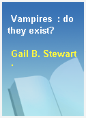 Vampires  : do they exist?