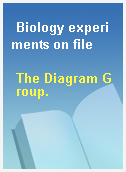 Biology experiments on file