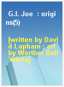 G.I. Joe  : origins(5)